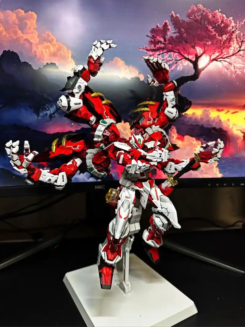 "我不入地狱    谁入地狱" 红异端六臂修罗模式#高达模型 - 抖音