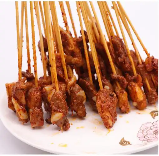 猪脆骨小串300串 冷冻铁板油炸半成品烧烤串 网红小串烧烤