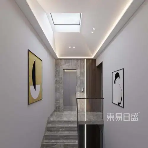 现代简约楼梯装修效果图-东易日盛装饰集团官网