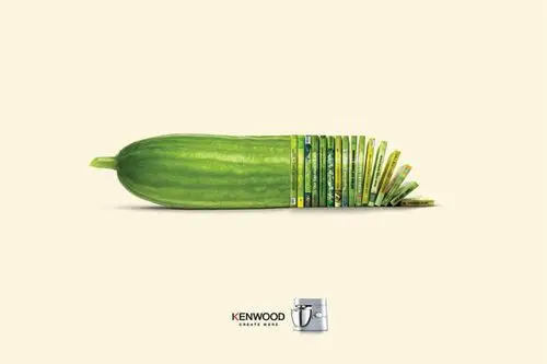 kenwood创意广告设计