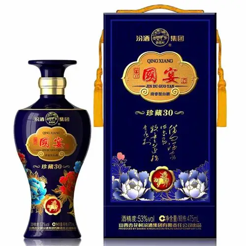 汾酒晋都国宴酒珍藏30/53度475ml(1*6)