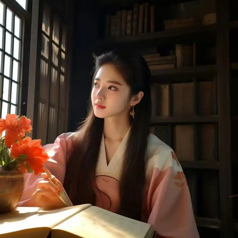 文静女生头像岁月静好 92源自微博 礼貌取92