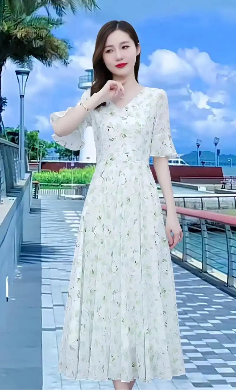 夏日必备,清新优雅连衣裙91.