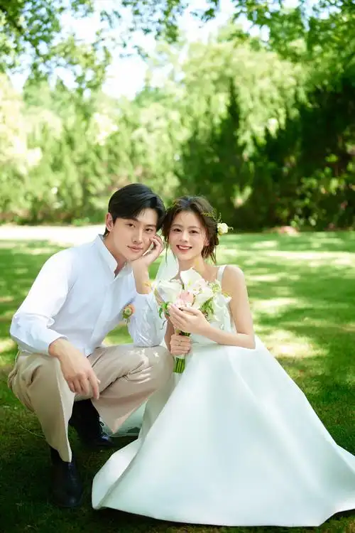 春夏必拍的小清新森系婚纱照🍃少女感🆙🆙