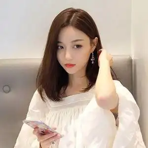 齐肩假发高温丝头女短发仿真自然蓬松减龄中长直发齐刘海气质冲钻假发