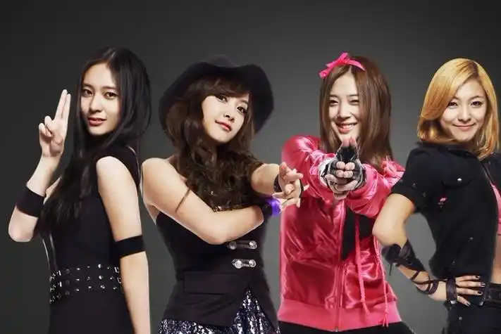 fx组合谁告诉这图从左起都是谁呀!