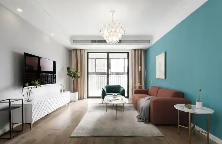 客厅墙面颜色图 客厅沙发图片