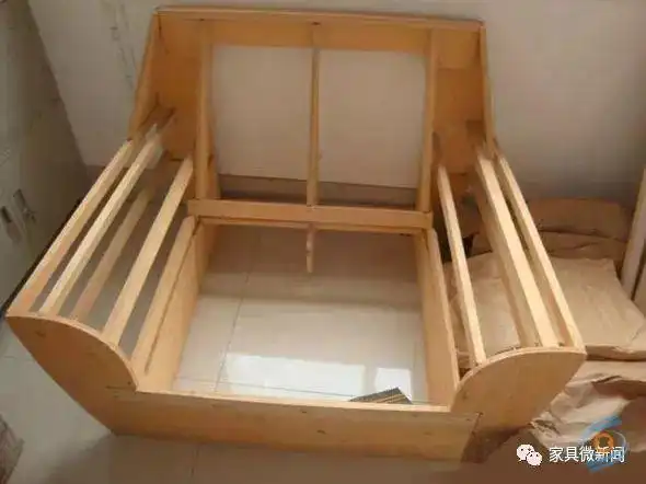 ①内部木架结构