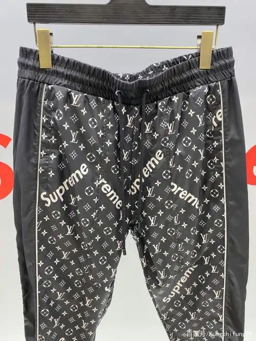 路易威登,lv:休闲裤,全新满印数码印花,拉长身材比例非常好看