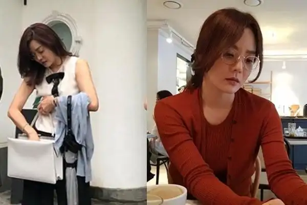 原创40岁蔡琳近照曝光气质出众与高梓淇多次被传离婚夫妇关系成谜