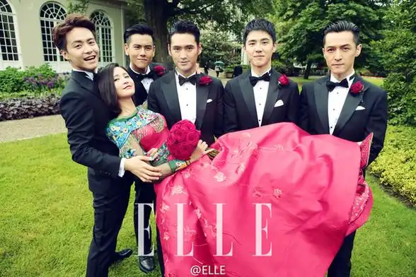 袁弘张歆艺德国大婚最帅伴郎团现身