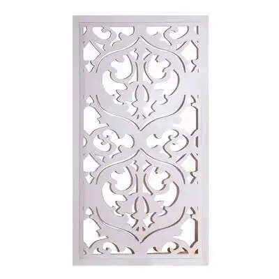 吊顶欧式天花艺术影视墙缕空木塑板雕花板镂空仿古现代北欧隔断