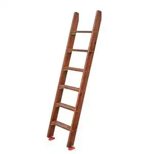 沐夕木梯子实木质楼梯家用室内v外学生上下铺小型子母床阁楼楼梯