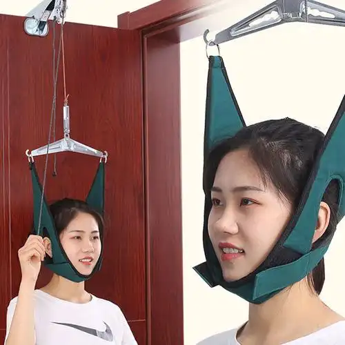 永辉家用门悬式颈椎牵引器吊带颈部劲椎矫正拉伸架吊脖子