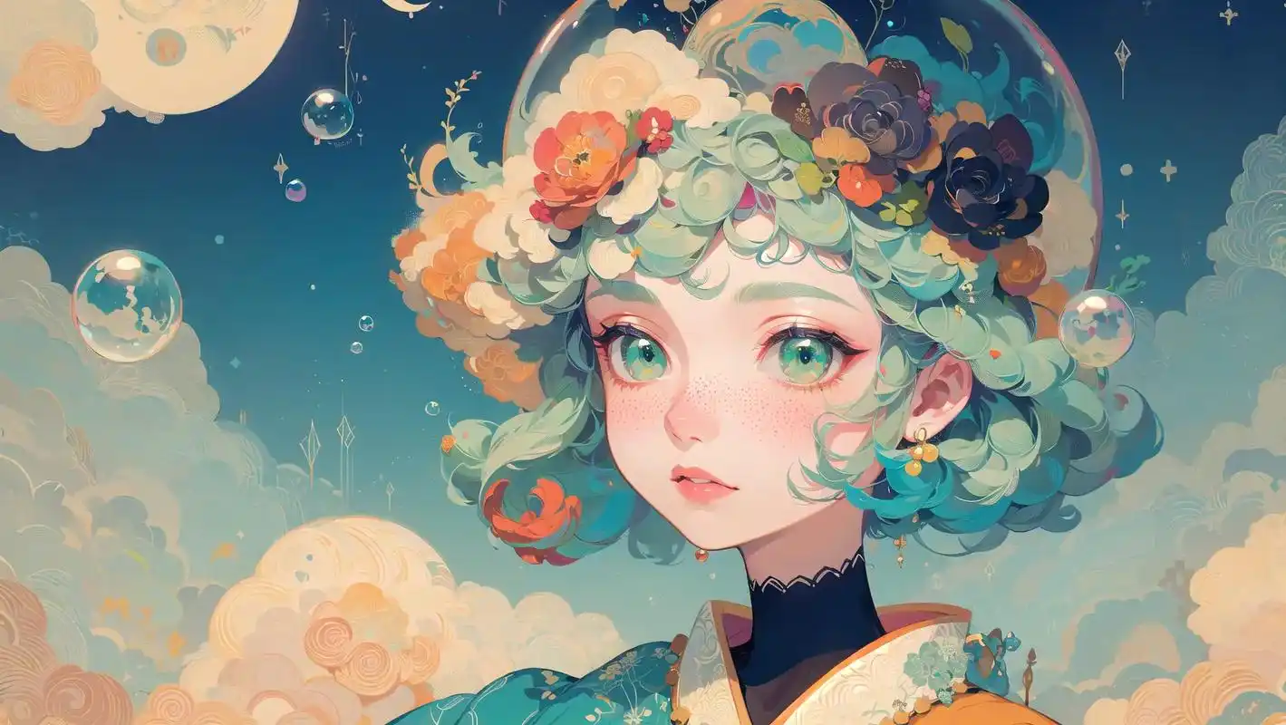 sd绘图丨🆕横屏_2.电脑壁纸哇,真的很不错我自己用了第三 - 抖音