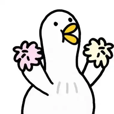 幸运鹅头像图片大全高清呆萌很火的网红可爱大白鹅头像