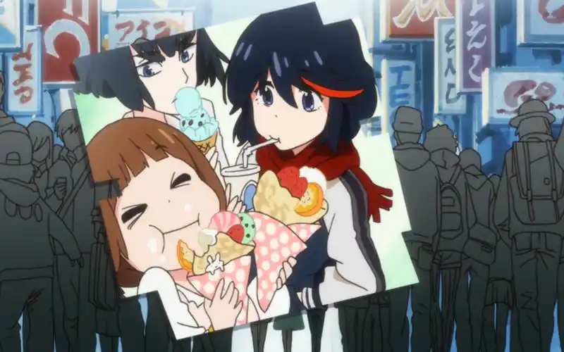 【4k】kill la kill/双斩少女/斩服少女 ncop nced_哔哩哔哩_bilibili