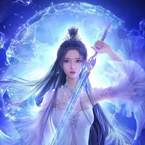 梦幻拿剑武侠风女生头像图片
