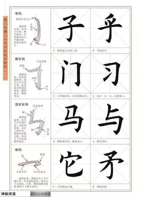 动态图最佳毛笔楷书教程