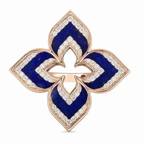 『珠宝』roberto coin 推出 venetian princess 系列:威尼斯宫四瓣花