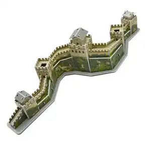 中国万里长城立体拼装模型3d纸模