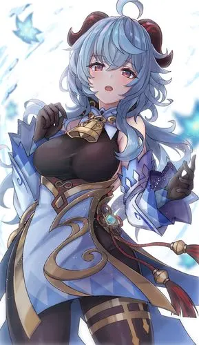 美图搬运原神角色图甘雨