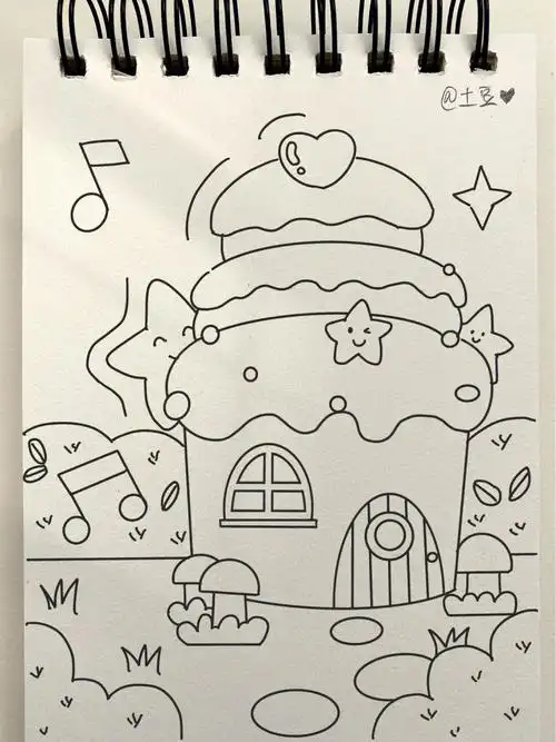 绘画过程  #简笔画教程  #简笔画  #画个简笔画  #可爱简笔画  #零