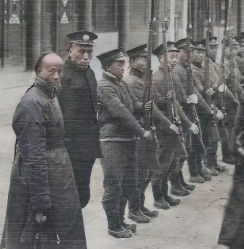 清朝军队彩色照片,罕见!|清军|新军|士兵|清兵_网易订阅