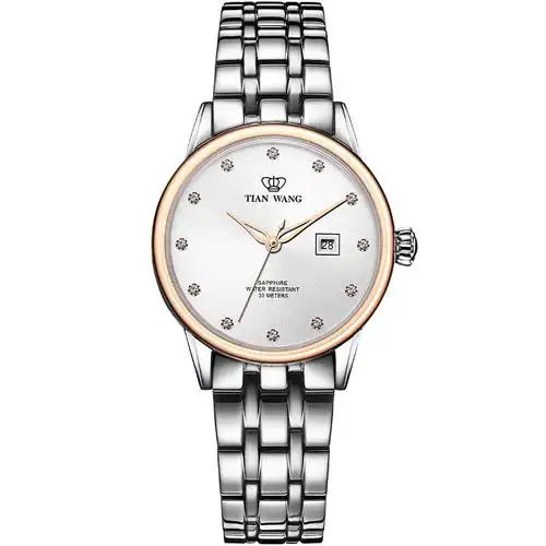 天王正品手表休闲商务石英女表女士腕表生日国产腕表