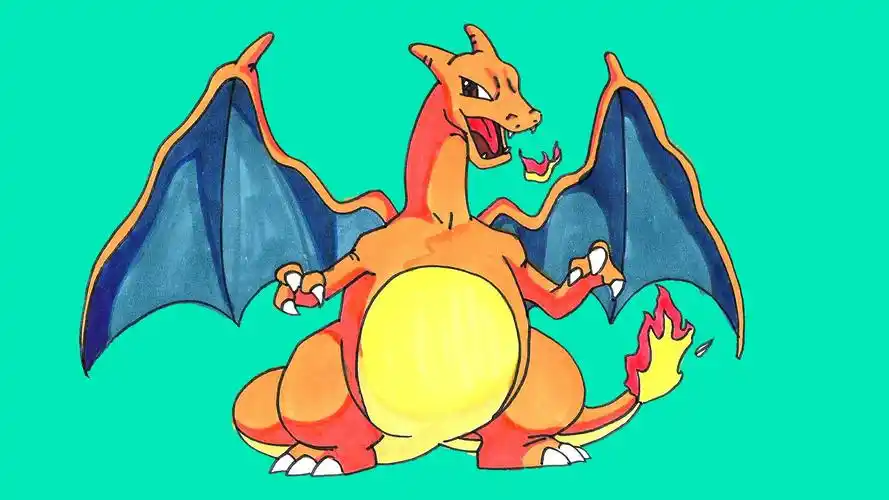 精灵宝可梦喷火龙 口袋妖怪