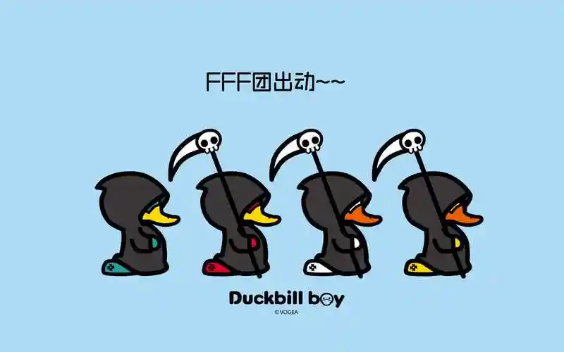 光棍节鸭嘴兽男孩卡通文字搞笑图片桌面壁纸