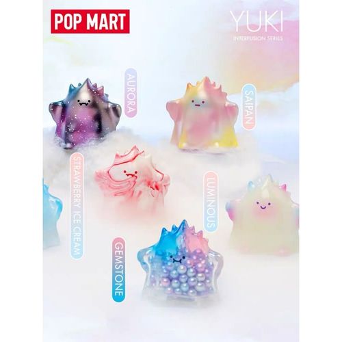 满99包邮popmart泡泡玛特 yuki和光同尘系列盲盒潮玩公仔网红创意