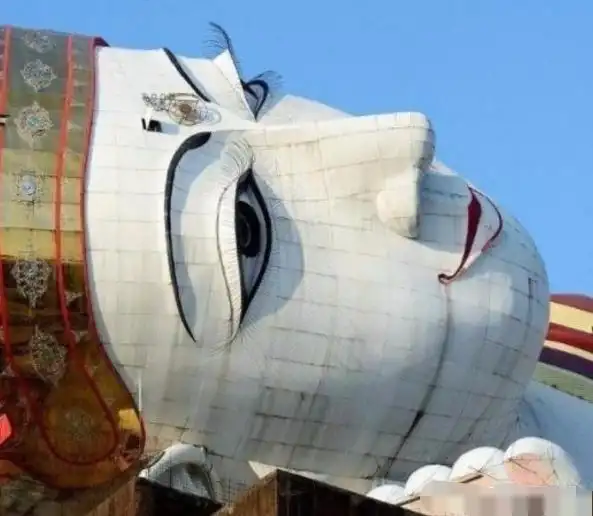 世界上最大的佛像:近看很吓人,眉毛上可站立3人,涨知识了!