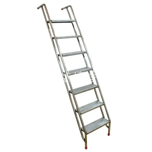 直梯不锈钢家用梯子加厚户外登高工业用多功能室外家用梯