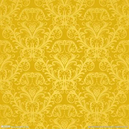 欧式金色花纹背景矢量素材设计图__花边花纹_底纹边框_设计图库_昵图