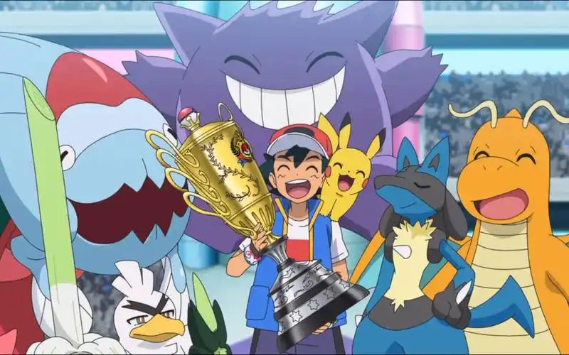 【神奇宝贝】冠军-他是来自关都地区真新镇的小智选手!