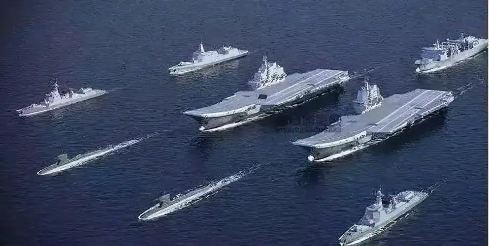 中国罕见出动双航母反击挑衅英美外长齐发声我们不想遏制中国