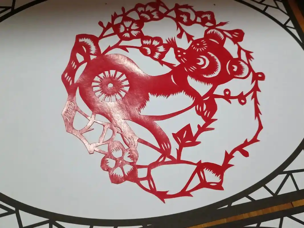 十二生肖(手工剪纸) - 抖音