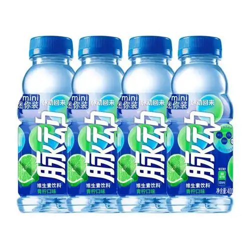 聚划算百亿补贴:脉动 青柠味迷你小瓶400ml*6