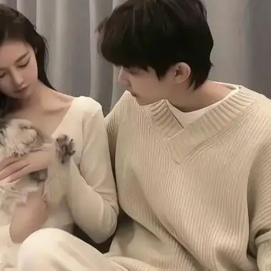 情侣头像男女各一张图片