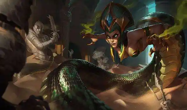 女人变蛇女漫画图片4