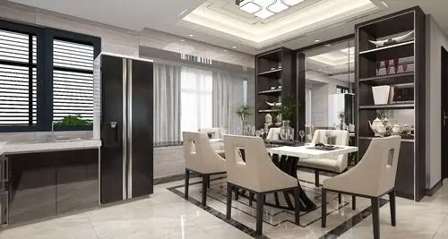 【原创设计】高档样板房现代客厅-12版