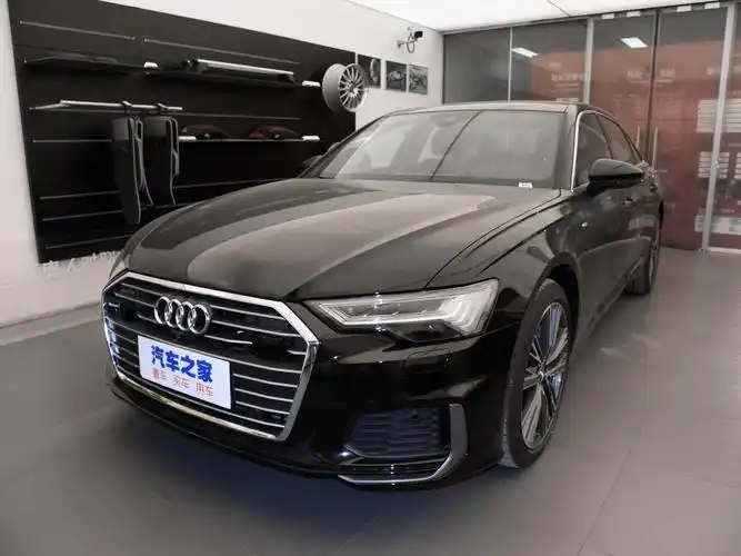 奥迪a6l 2021款 55 tfsi quattro 旗舰动感型 传奇黑 车身外观已经是