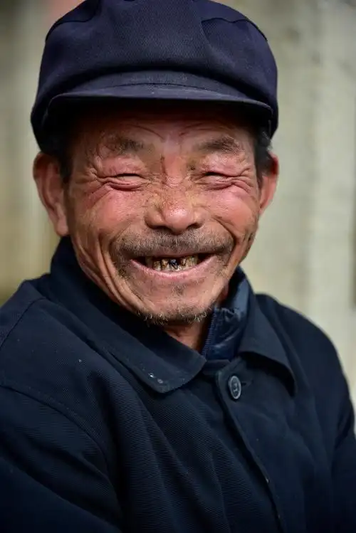 【图片1】山口镇敬老院的老人们--蜂鸟论坛照片套图