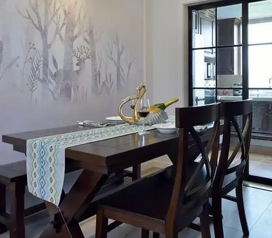 120平美式三室两厅,前后花费37万,堪称装修的典范,客厅美极了