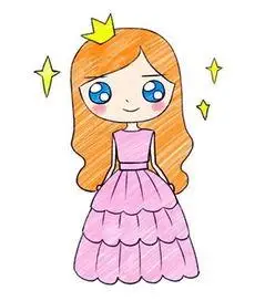 小公主怎么画小公主怎么画简单漂亮