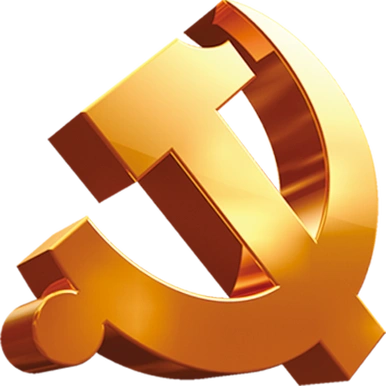 金色立体党徽图片4张