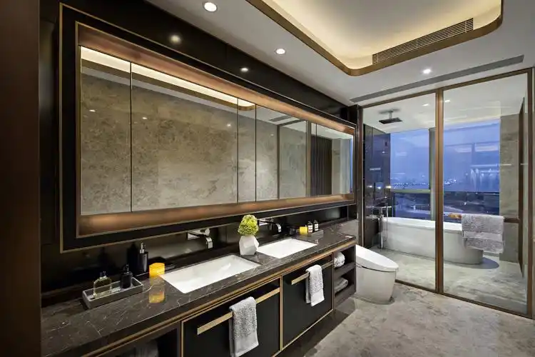 33套梁志天设计作品集 奢华现代港式风格别墅样板房豪宅装修案例