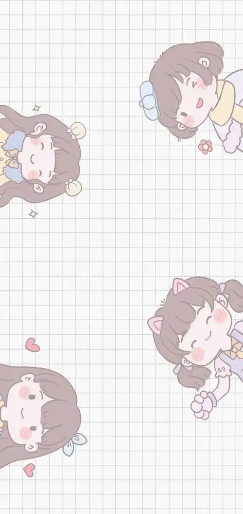 可爱女生动漫聊天壁纸