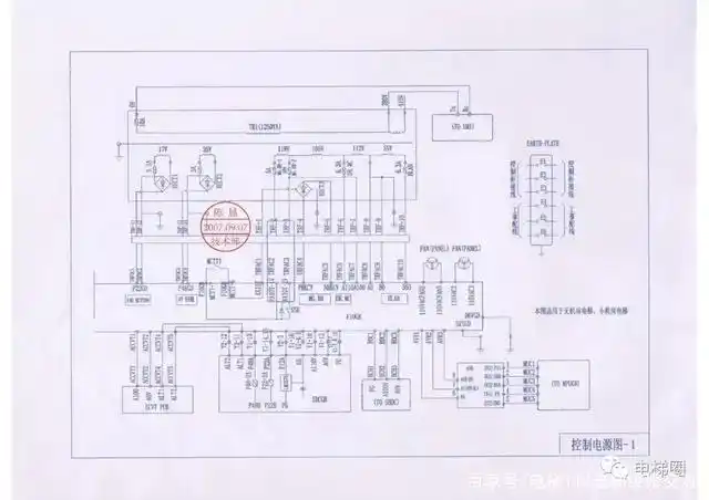 永大电梯电气原理图